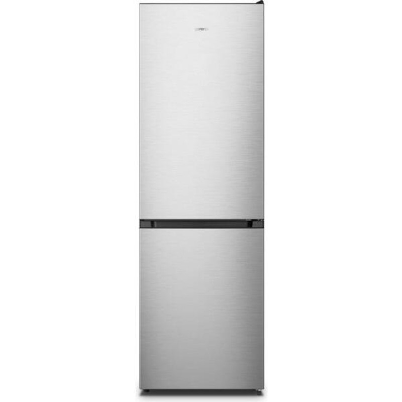 Gorenje NRK619EPXL4 szabadonálló kombinált hűtőszekrény, 185 cm, Total NoFrost, EZÜST szín
