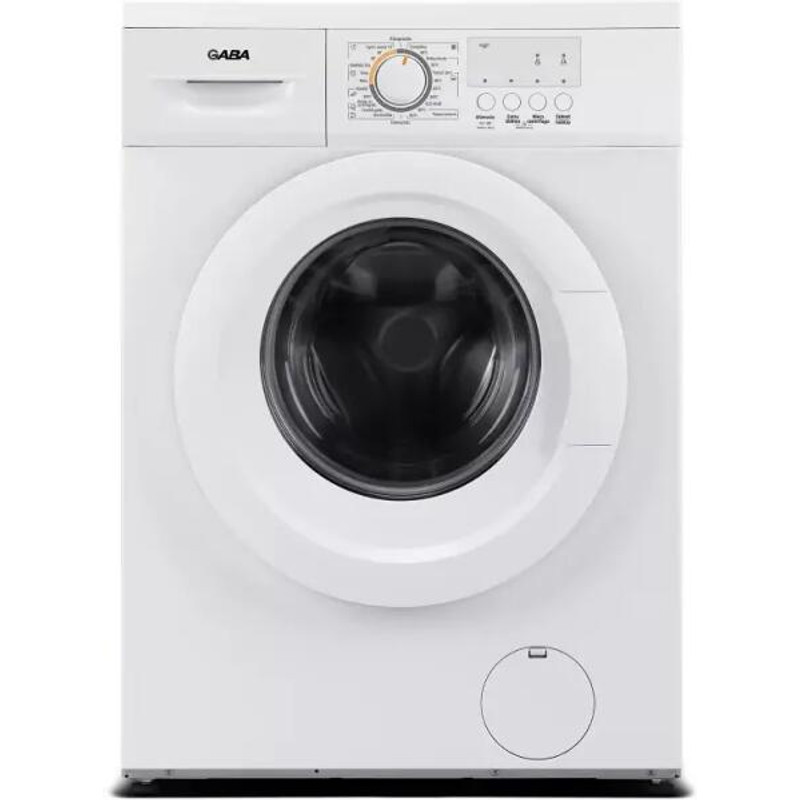 Gaba GMW-510DS Keskeny Elöltöltős Mosógép 5kg, 1000 Ford, "D", 85 × 59,5 × 40 cm