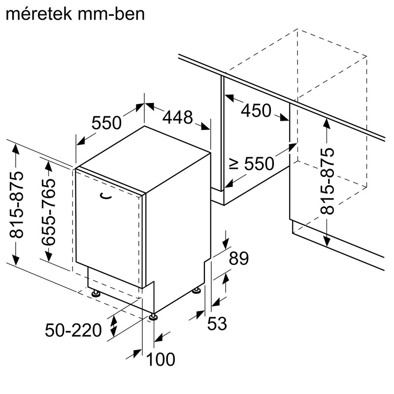BOSCH SPT4EMX17E Teljesen integrálható keskeny mosogatógép, Serie 4, Home Connect, 10 teríték, B, 6 program, 6 opció, LED kijelző VarioFlex kosárrendszer, VarioDrawer, 8,7 l, 44 dB(A) BOSCH SPT4EMX17E Teljesen integrálható keskeny mosogatógép, Serie 4, Home Connect, 10 teríték, B, 6 program, 6 opció, LED kijelző VarioFlex kosárrendszer, VarioDrawer, 8,7 l, 44 dB(A)