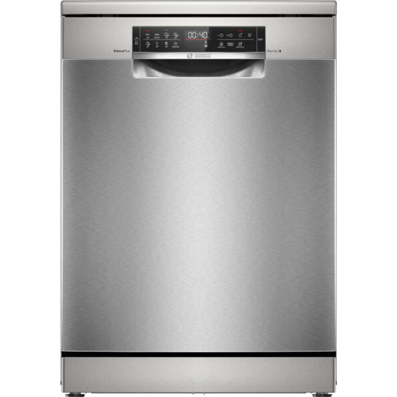 Bosch SMS6ECI12E Szabadonálló Mosogatógép - Serie 6 - Home Connect - Nemesacél - 14 teríték - Energiaosztály:A - 8 program - 5 opció Bosch SMS6ECI12E Szabadonálló Mosogatógép - Serie 6 - Home Connect - Nemesacél - 14 teríték - Energiaosztály:A - 8 program - 5 opció
