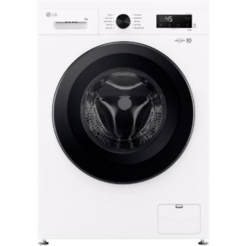 LG F4X1008NWK szabadonálló gőzmosógép, 8 kg, 1350 f, gőzfunkció