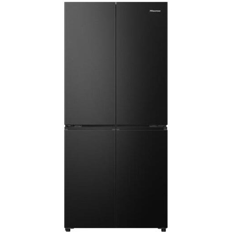 Hisense RQ5P470SAFD MultiDoor hűtő, 304/179l, "D" TOTAL NO-FROST, INVERTERES LED -FressZone, Snack box, Metal Cooling, Multi-Flow , prémium inox / fekete