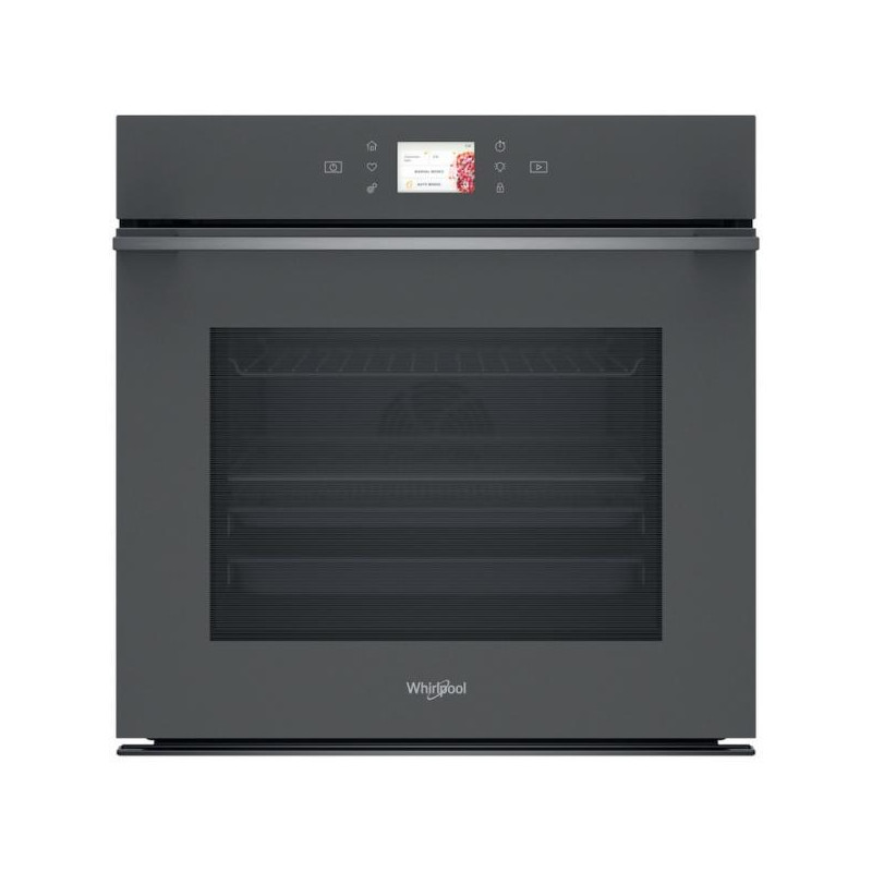 Whirlpool WOI118PT2SSMA Star Dust Matt, finoman csukódó sütőajtó , MF8, PIROLITIKUS és HIDROLITIKUS tisztítás, "A+", LCD TFT 3'5 kijelző (magyar nyelvű, érintőszenzoros), 2 teleszkópos sütősín, 73 liter