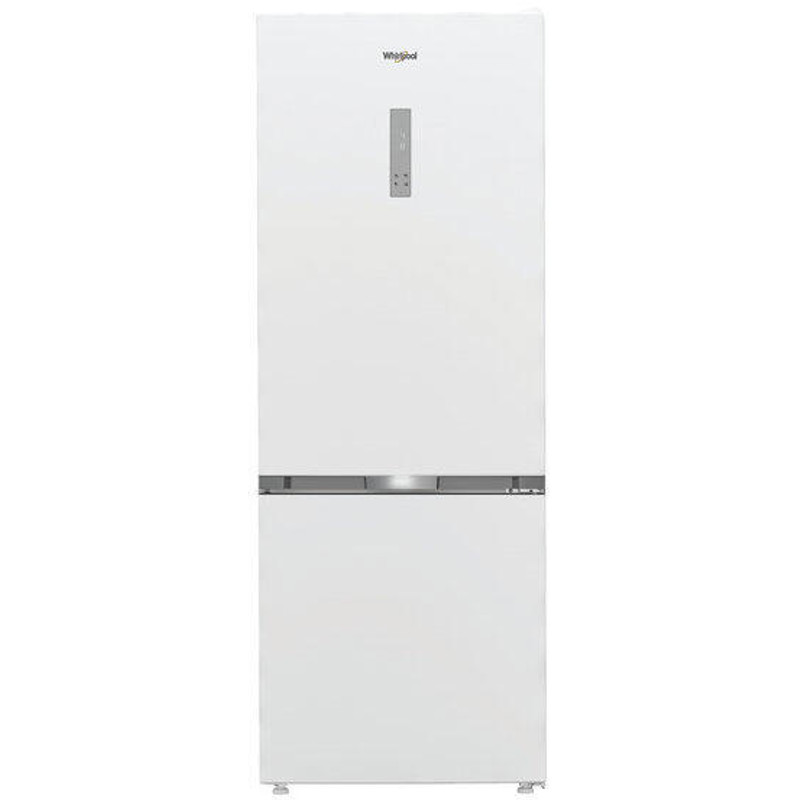 WHIRLPOOL WHK26493W5E Alulfagyasztós Dual NoFrost hűtőszekrény, D , 340/ 150 , fehér készülékszín, 6. Érzék funkció  Touch Control ,  beépített vízadagoló kihúzható frissentartó rekesz, NoFrost , multiflow  192x70x74,5 cm