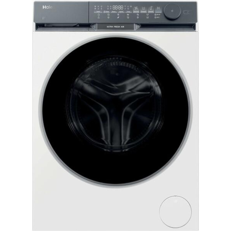 Haier HW100-B14387U1-S Szabadonálló elöltöltős mosógép, 10kg, 1400f, direct motion motor