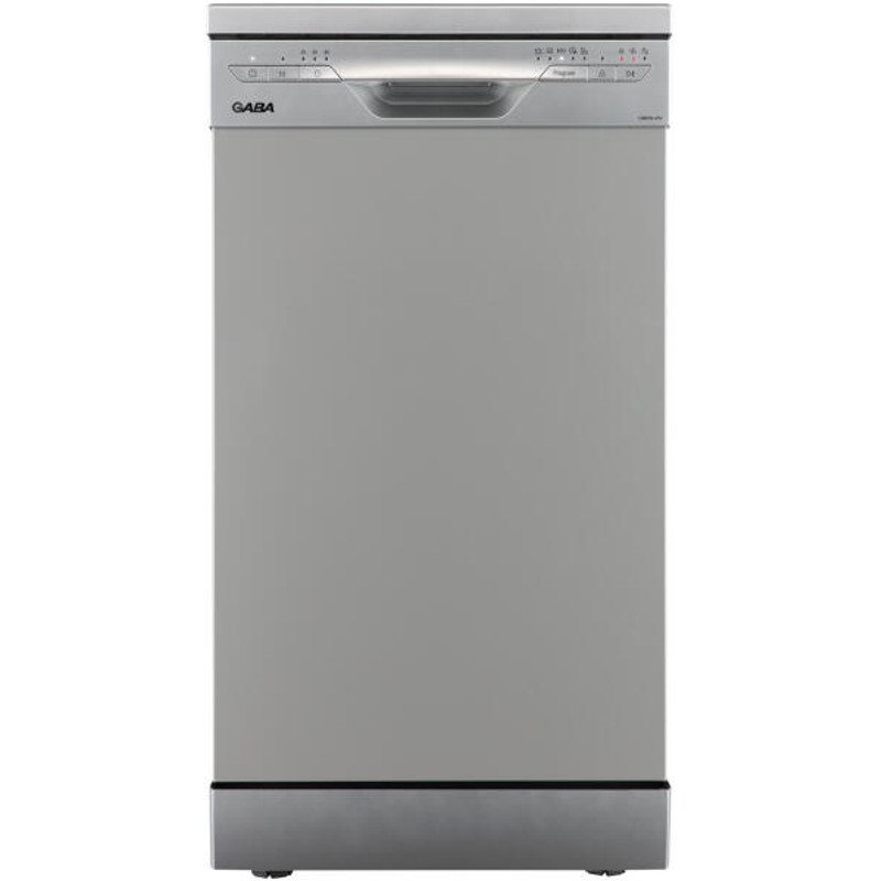 Gaba GMDW-45X szabadonálló keskeny mosogatógép, 10 teríték, inox