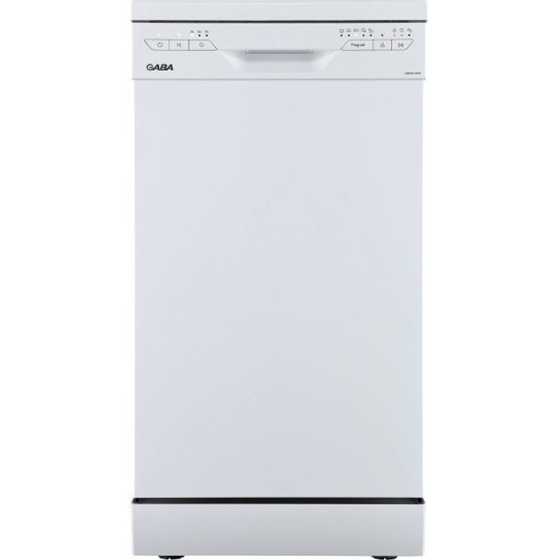 Gaba GMDW-45W szabadonálló keskeny mosogatógép, 10 teríték, fehér