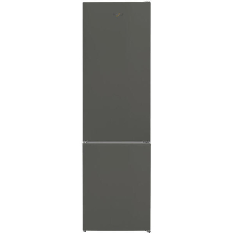 Whirlpool WHKS1401G4E Alulfagyasztós DirectCool hűtőszekrény, E, 266+120 L , Manhattan Gray készülékszín, belső LED kijelzővel, frissentartó rekesz, palacktartó, 38dB, 202,5x59,5x67,0cm