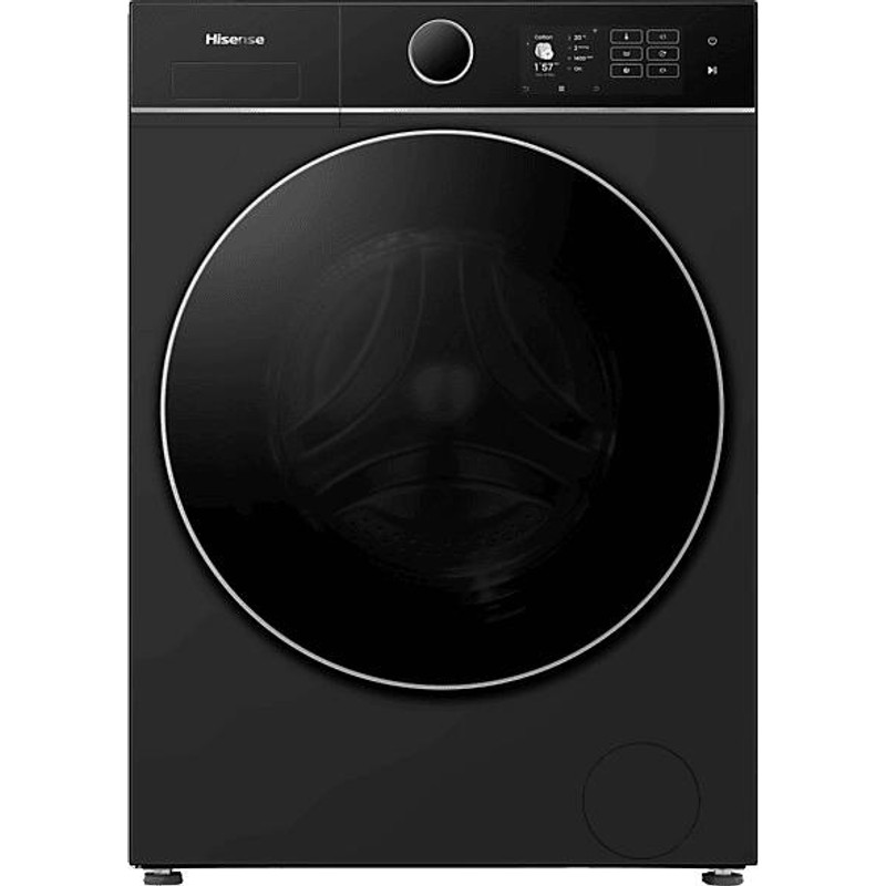 Hisense WF5i1045BBQ Mosógép, 10 kg / 63l, 1400 f, "A" , INVERTERES ,iPlay: színes TFT kijelző érintőgombokkal, ,15 perces gyorsprogram, AutoDose - automata mosószer adagoló, PowerWash 49' perc,, WIFI - ConnetLife képes, AddCloth - ruha hoz