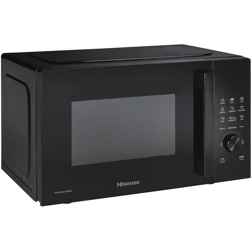Hisense H23MOBSD1H Űrtartalom: 23liter, Elektronikus vezérlés, 10 mikro teljesítményfokozat, Teljesítmény: 800W, 9 elrőe beállított program, fekete Hisense H23MOBSD1H Űrtartalom: 23liter, Elektronikus vezérlés, 10 mikro teljesítményfokozat, Teljesítmény: 800W, 9 elrőe beállított program, fekete