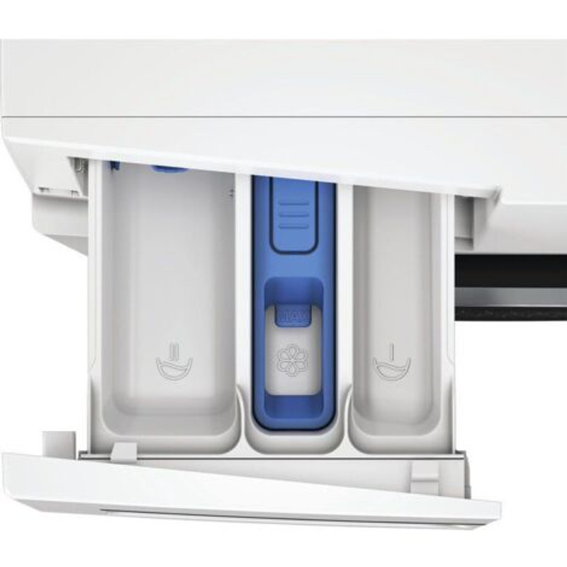 WHIRLPOOL WAM09WBEE Elöltöltős gőzfunkciós mosógép HomeWhiz távoli eléréssel, "A-30%"  1400 f, 10kg , csendes inverter motor , nagyméretű digitális kijelző, 6. Érzék funkció FreshCare+ .