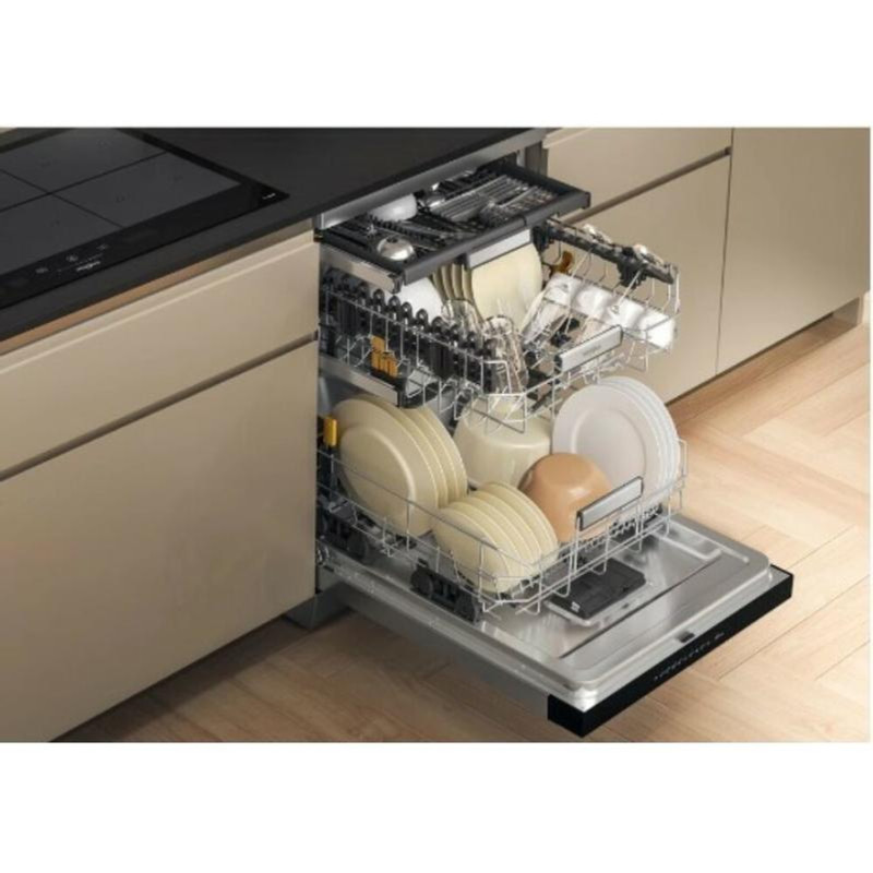 WHIRLPOOL W7FHP43X Mosogatógép, C , 15 teríték, inox készülékszín, 10 program, 9,5 l vízfogyasztás, PowerClean és 6. Érzék technológia , moduláris 3. evőeszköztartó fiók, NaturalDry 43 dBA WHIRLPOOL W7FHP43X Mosogatógép, C , 15 teríték, inox készülékszín, 10 program, 9,5 l vízfogyasztás, PowerClean és 6. Érzék technológia , moduláris 3. evőeszköztartó fiók, NaturalDry 43 dBA