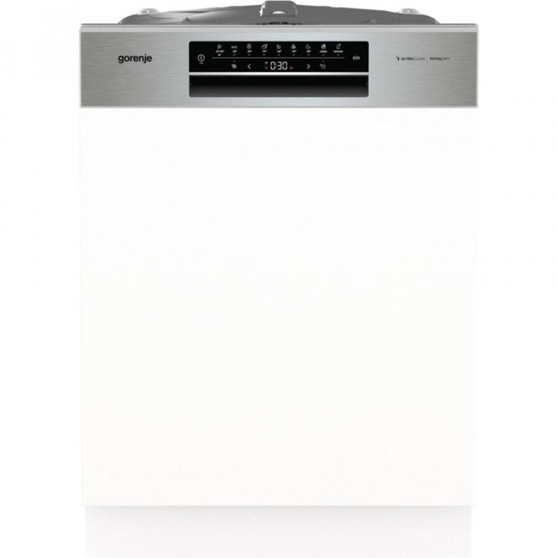 Gorenje GI643D90X Beépíthető kezelőpaneles mosogatógép, 16 teríték, 6 program, 3. kosár, TotalDry