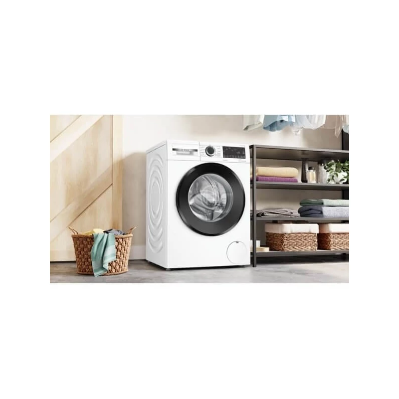 Bosch WNG24401BY Mosó-szárítógép , Serie6 , 9kg mosás , HomeConnect , 6kg szárítás , A , 1400 f , Fekete ajtó , Prémium TouchControl kijelző , AntiStain fotlautomatika