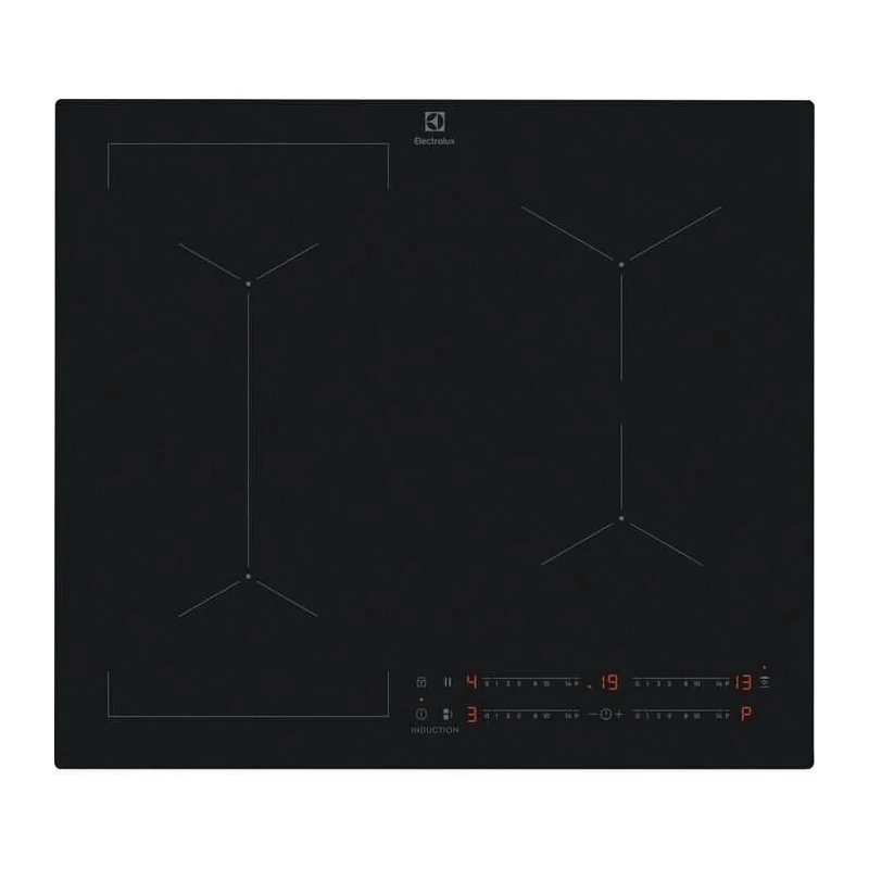 Electrolux EIV63449CT Beépíthető indukciós főzőlap, SaphirMatt® SE felület, SlimFit, Bridge funkció, Hob2Hood®, 60 cm