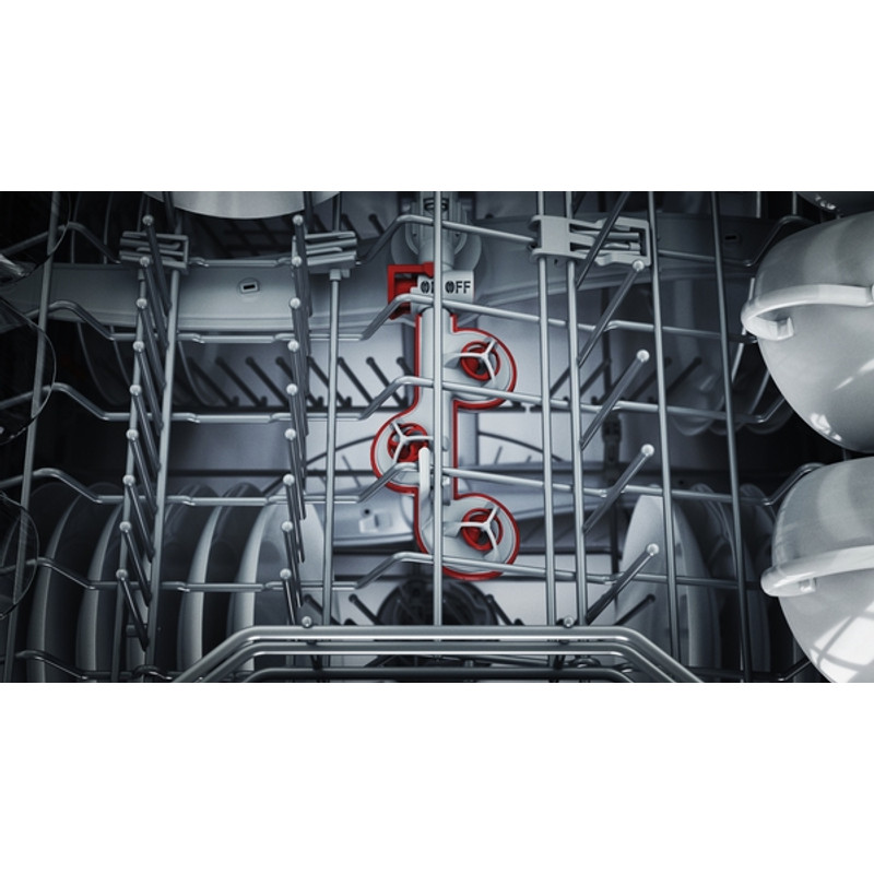 Bosch SMS6ECI15E Szabadonálló Mosogatógép - Serie 6 - Home Connect - Nemesacél - 14 teríték - Energiaosztály:A - 6 program - 4 opció - Nagyméretű LED kijelző - Nyomógombos vezérlés - EfficientDry szárítás - MaxFlex kosárrendszer - VarioDrawer