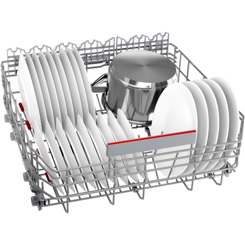 Bosch SMS6ECI15E Szabadonálló Mosogatógép - Serie 6 - Home Connect - Nemesacél - 14 teríték - Energiaosztály:A - 6 program - 4 opció - Nagyméretű LED kijelző - Nyomógombos vezérlés - EfficientDry szárítás - MaxFlex kosárrendszer - VarioDrawer