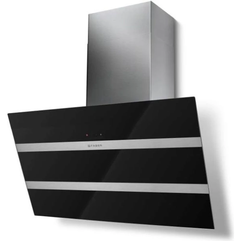 Faber Steelmax EV8 LED BK/X A80 inox-fekete Döntött Elszívó