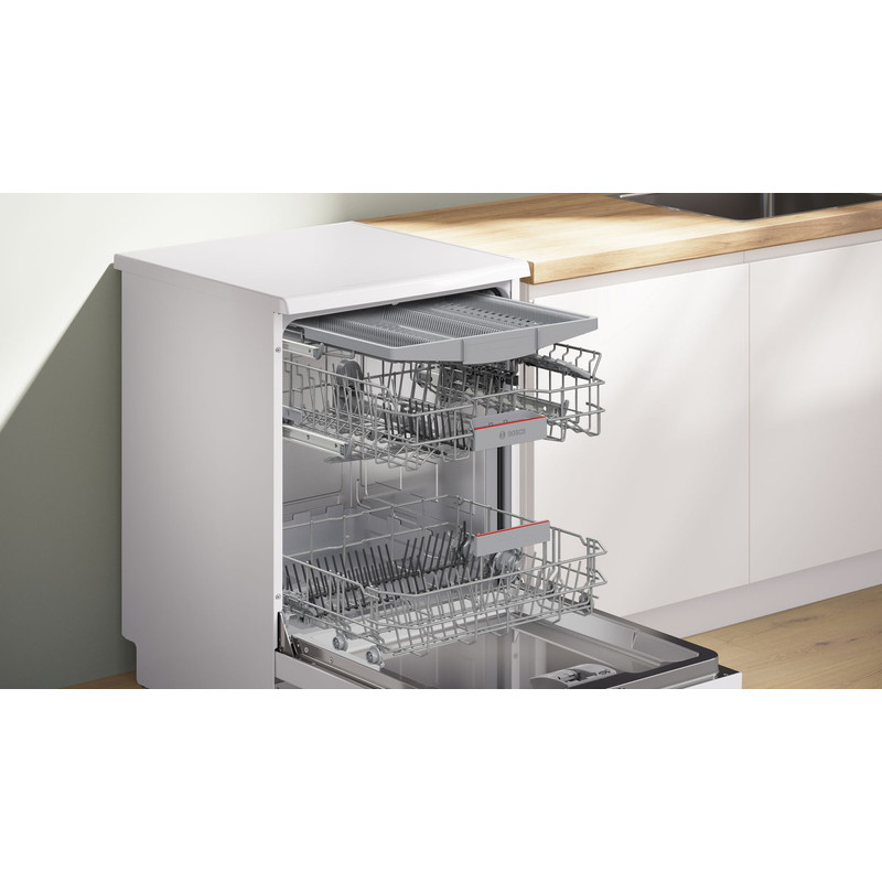 BOSCH SMS4HVW14E Szabadonálló Mosogatógép, Serie 4, Home Connect, Fehér-14 teríték, C, 6 program, 6 opció, LED kijelző, VarioDrawer, 9 l, 46 dB (A) BOSCH SMS4HVW14E Szabadonálló Mosogatógép, Serie 4, Home Connect, Fehér-14 teríték, C, 6 program, 6 opció, LED kijelző, VarioDrawer, 9 l, 46 dB (A)