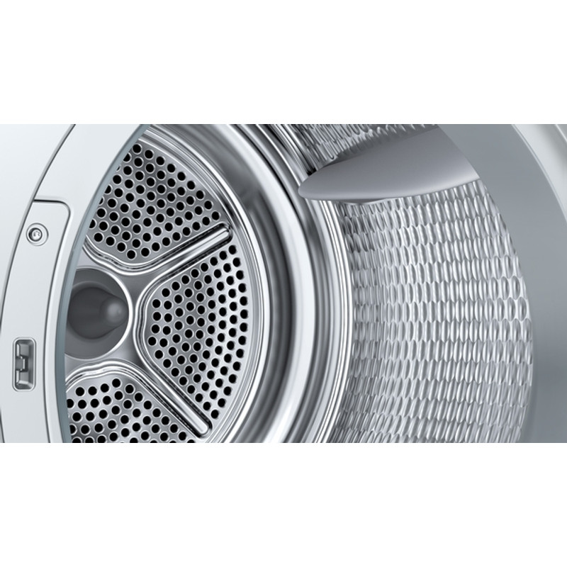 Bosch WRB247CEBY Hőszivattyús kondenzációs szárítógép, Serie8, Home Connect, 9kg, A, Fehér-inox ajtó, SelfCleaning öntisztító kondenzátor, IronAssist gőzprogram, Döntött, nagyméretű TouchControl kijelző digitális kezelőgyűrűvel, SmartDry, AutoDry Bosch WRB247CEBY Hőszivattyús kondenzációs szárítógép, Serie8, Home Connect, 9kg, A, Fehér-inox ajtó, SelfCleaning öntisztító kondenzátor, IronAssist gőzprogram, Döntött, nagyméretű TouchControl kijelző digitális kezelőgyűrűvel, SmartDry, AutoDry