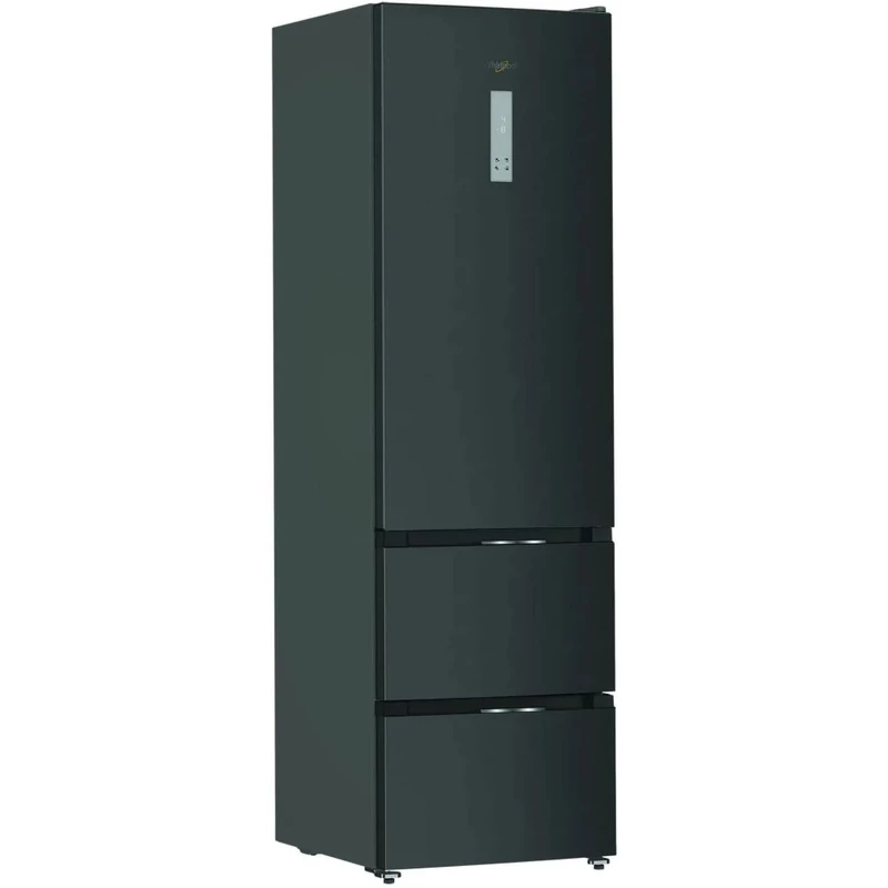 WHIRLPOOL WHKF6353XBR6E Alulfagyasztós két fiókos DualNoFrost hűtőszekrény, C , 249+102 L+ ProFresh, 6. Érzék FreshLock, Smooth Fit kialakítás, HomeWhiz Adaptive Cool technológiával