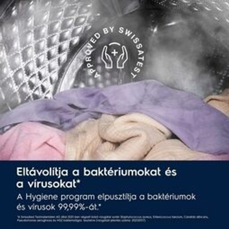 Electrolux EW6F2282E SensiCare Elöltöltős mosógép, Hygiene program gőzzel, A energiaosztály, 8 kg, 1200 f/p, ökoinverter motor Electrolux EW6F2282E SensiCare Elöltöltős mosógép, Hygiene program gőzzel, A energiaosztály, 8 kg, 1200 f/p, ökoinverter motor