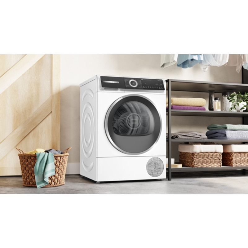 Bosch WQH245B4BY Hőszivattyús kondenzációs szárítógép - Serie6 - Home Connect - 9kg - Fekete-inox ajtó - SelfCleaning öntisztító kondenzátor - Döntött Prémium TouchControl kijelző - SmartDry - AutoDry Bosch WQH245B4BY Hőszivattyús kondenzációs szárítógép - Serie6 - Home Connect - 9kg - Fekete-inox ajtó - SelfCleaning öntisztító kondenzátor - Döntött Prémium TouchControl kijelző - SmartDry - AutoDry