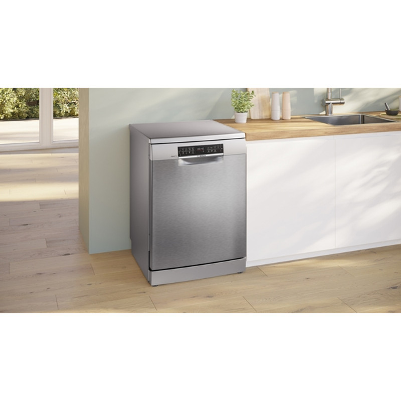 Bosch SMS8ECI02E Szabadonálló Mosogatógép - Serie 8 - Home Connect - Nemesacél Bosch SMS8ECI02E Szabadonálló Mosogatógép - Serie 8 - Home Connect - Nemesacél