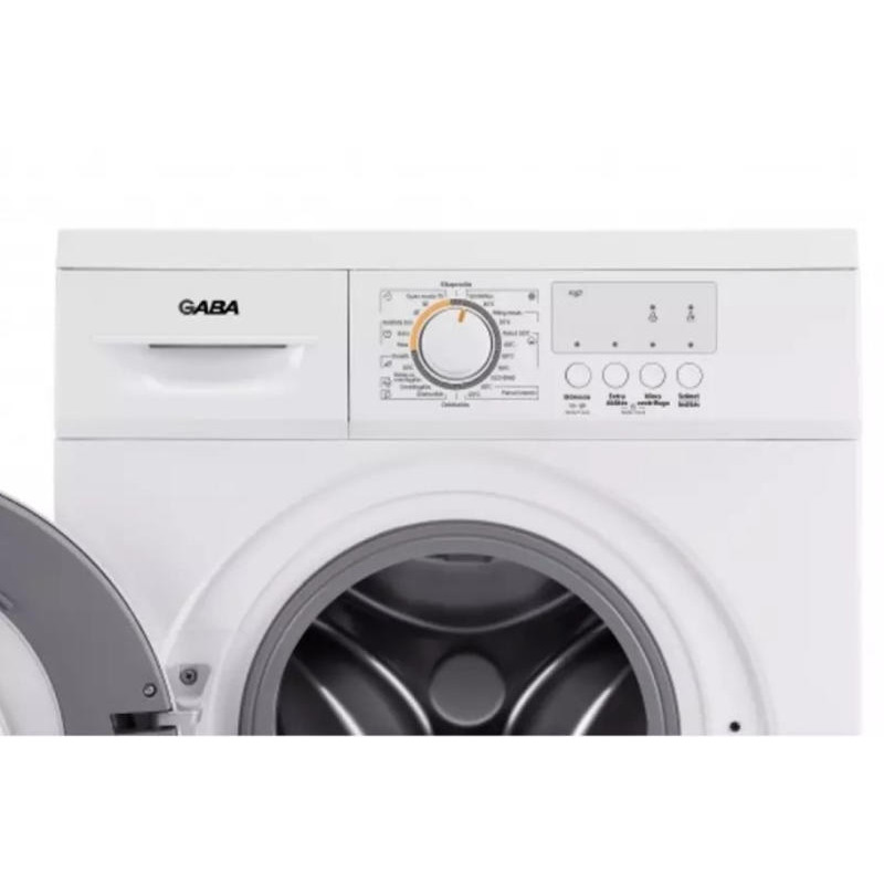 Gaba GMW-510DS Keskeny Elöltöltős Mosógép 5kg, 1000 Ford, "D", 85 × 59,5 × 40 cm