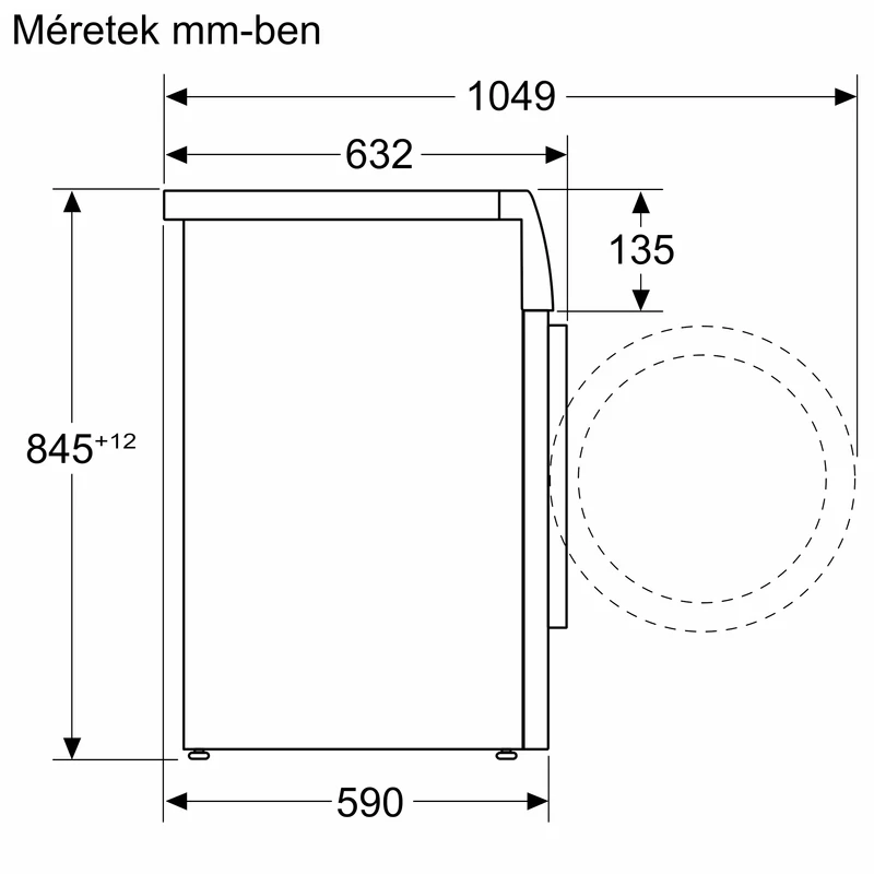 Bosch WAN2826NBY Elöltöltős mosógép , Serie4 , IronAssist gőzprogram , 9 kg , A , 1400 f, Fekete,inox ajtó , TouchControl kijelző Bosch WAN2826NBY Elöltöltős mosógép , Serie4 , IronAssist gőzprogram , 9 kg , A , 1400 f, Fekete,inox ajtó , TouchControl kijelző
