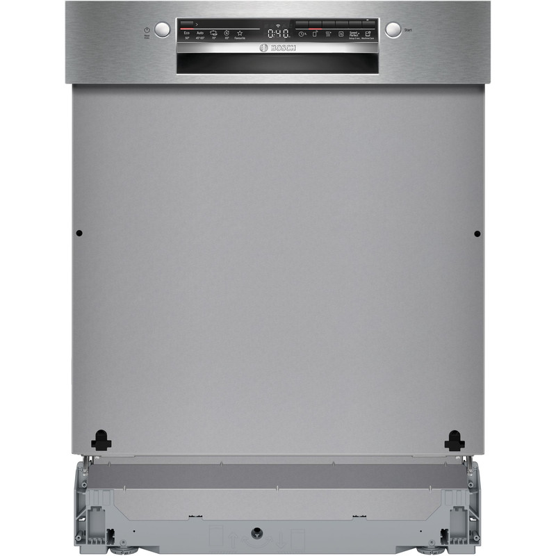 BOSCH SMI4HTS14E Beépíthető Mosogatógép, Serie 4, Home Connect, Nemesacél, 13 teríték, C, 6 program, 6 opció VarioFlex kosárrendszer, 9 l, 46 dB(A)