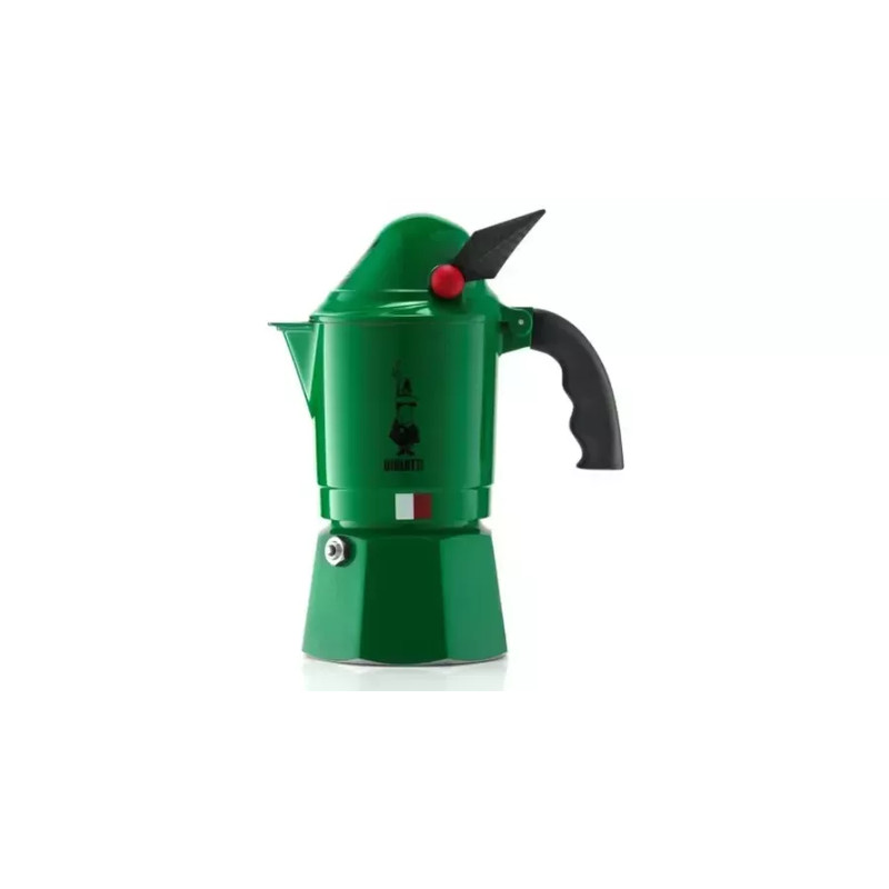 Bialetti BREAK ALPINA kotyogós kávéfőző 3 adag ZÖLD(0002762/MR)