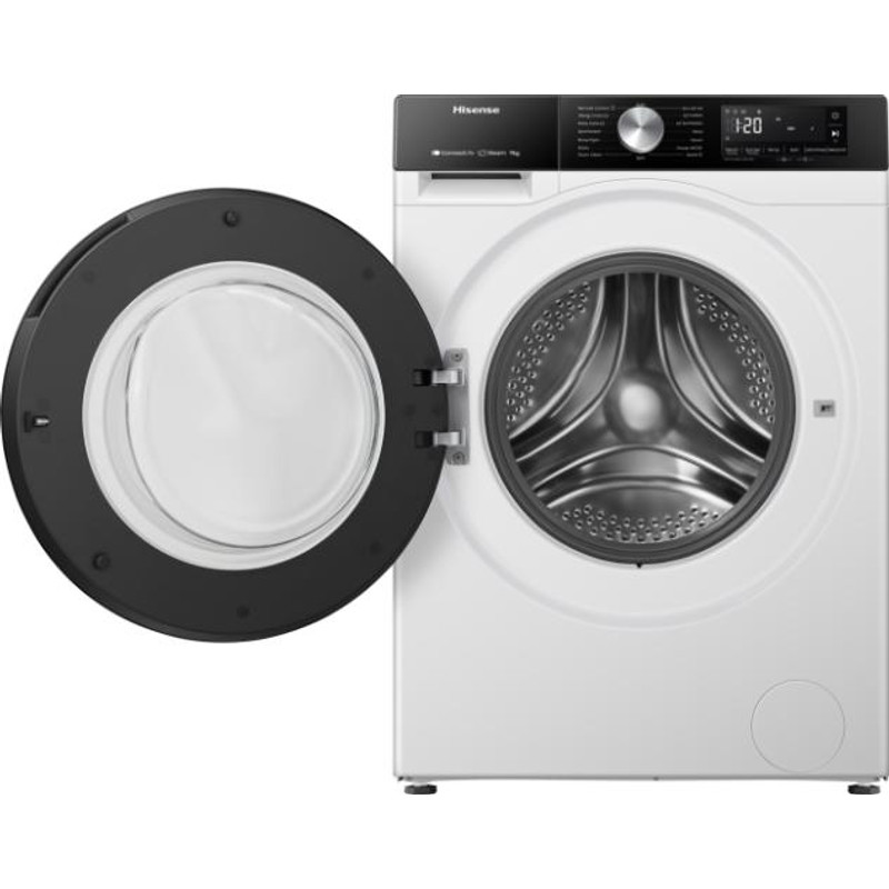 Hisense WF3S9043BW3 Mosógép, 9 kg / 60l, 1400 f, "A" , INVERTERES , WIFI - ConnetctLife képes, 15 perces gyorsprogram, AntiCrease gyűrődésmentesítés, AddCloth - ruha hozzáadása, GŐZPROGRAMOK, Totál AquaStop Hisense WF3S9043BW3 Mosógép, 9 kg / 60l, 1400 f, "A" , INVERTERES , WIFI - ConnetctLife képes, 15 perces gyorsprogram, AntiCrease gyűrődésmentesítés, AddCloth - ruha hozzáadása, GŐZPROGRAMOK, Totál AquaStop