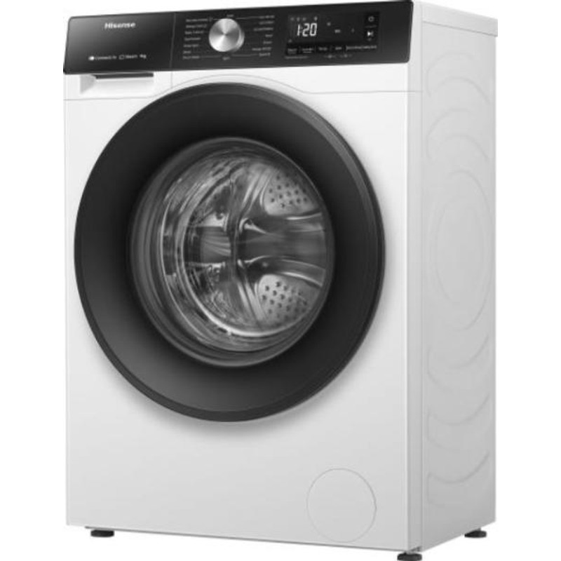 Hisense WF3S9043BW3 Mosógép, 9 kg / 60l, 1400 f, "A" , INVERTERES , WIFI - ConnetctLife képes, 15 perces gyorsprogram, AntiCrease gyűrődésmentesítés, AddCloth - ruha hozzáadása, GŐZPROGRAMOK, Totál AquaStop Hisense WF3S9043BW3 Mosógép, 9 kg / 60l, 1400 f, "A" , INVERTERES , WIFI - ConnetctLife képes, 15 perces gyorsprogram, AntiCrease gyűrődésmentesítés, AddCloth - ruha hozzáadása, GŐZPROGRAMOK, Totál AquaStop
