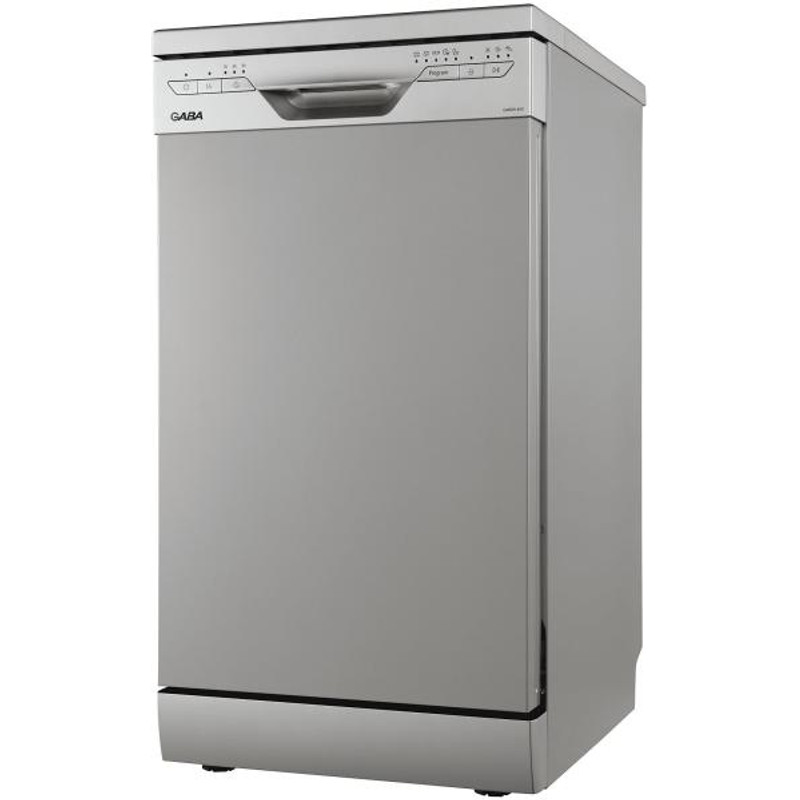 Gaba GMDW-45X szabadonálló keskeny mosogatógép, 10 teríték, inox Gaba GMDW-45X szabadonálló keskeny mosogatógép, 10 teríték, inox