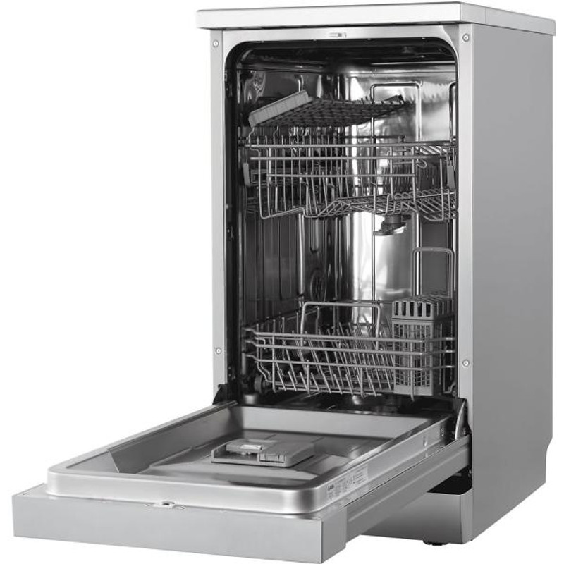 Gaba GMDW-45X szabadonálló keskeny mosogatógép, 10 teríték, inox Gaba GMDW-45X szabadonálló keskeny mosogatógép, 10 teríték, inox