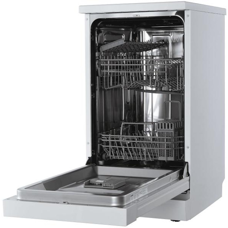 Gaba GMDW-45W szabadonálló keskeny mosogatógép, 10 teríték, fehér Gaba GMDW-45W szabadonálló keskeny mosogatógép, 10 teríték, fehér