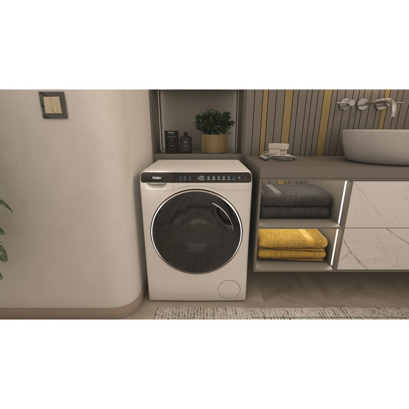 Haier HW50-BP12307U1-S Elöltöltős helytakarékos mosógép "A" 5kg, 1200 F, 70 x 51 x 44 cm