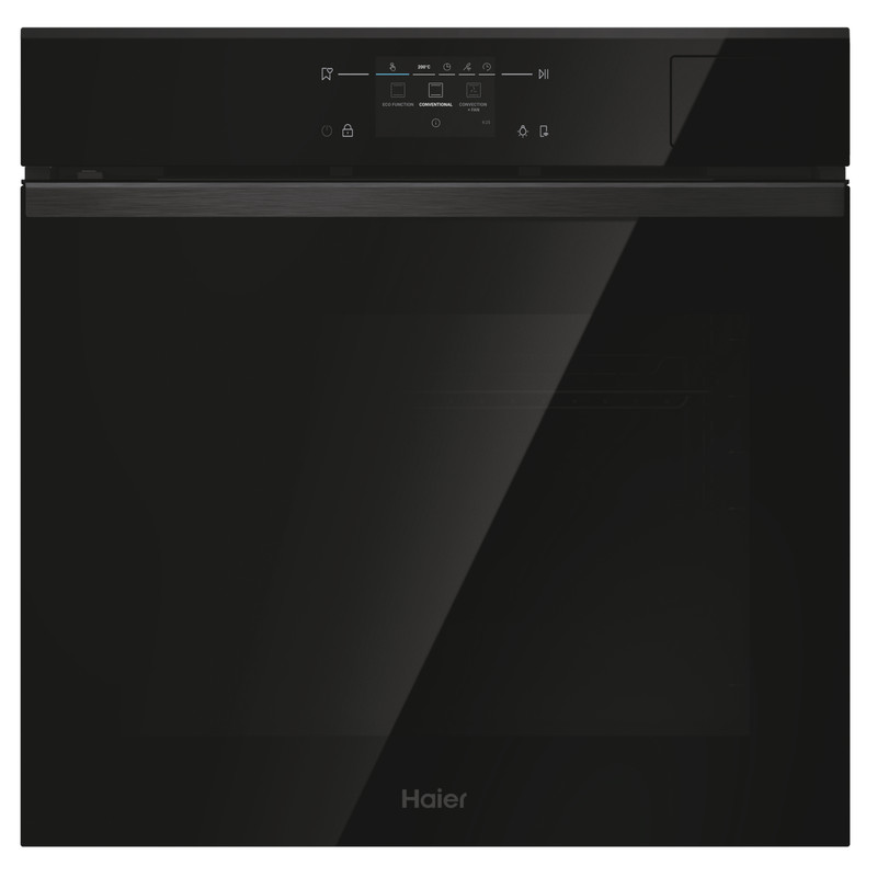 Haier H6-ID68C5SYTB Beépíthető sütő, gőz funkció, 78 L, pirolitikus öntisztítás, érintőképernyő, Wifi - okos funkciók