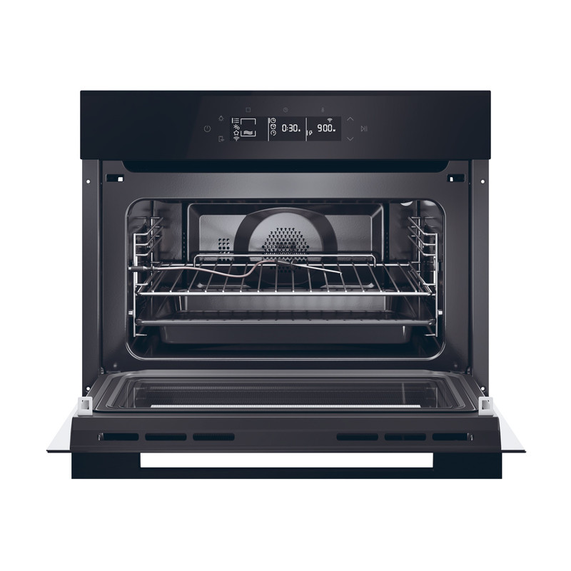 Haier H4MWID49G6NQB Beépíthető kompakt sütő és mikró, 44 L, AirFry és Joghurt funkciós, hOn applikáció vezérlés Haier H4MWID49G6NQB Beépíthető kompakt sütő és mikró, 44 L, AirFry és Joghurt funkciós, hOn applikáció vezérlés