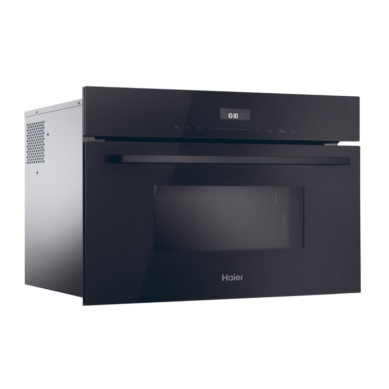 Haier H38DMWID26NB Beépíthető mikró, 34 L, lefelé nyíló ajtó, grill