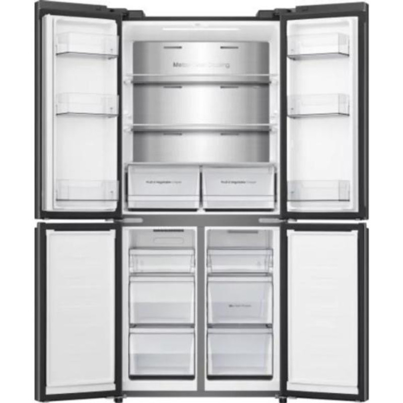 Hisense RS818N4TFE Side by Side hűtő, 417/215l, "E" , NO-FROST, INVERTERES , Multi Air Flow , Smart Wifi, víztartályos, Metal Cooling, prémium inox Hisense RS818N4TFE Side by Side hűtő, 417/215l, "E" , NO-FROST, INVERTERES , Multi Air Flow , Smart Wifi, víztartályos, Metal Cooling, prémium inox
