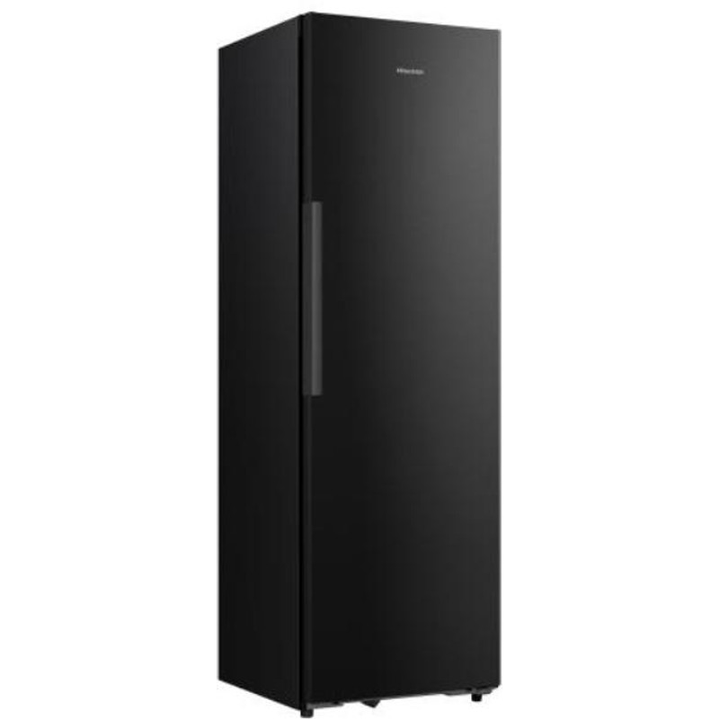 Hisense RL5K370GSFD Egyajtós hűtőszekrény, 372l, "D" , MultiAirFlow Inverter kompresszor, MetalCooling, 2db CRIPS ZONE ,Chiller Drawer Zone 0⁰C frissentartó, Antibakteriális fiók, WIFI ConnectLife, fekete - inox , KitchenFit