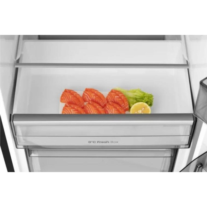 Hisense RL3K370SAID Egyajtós hűtőszekrény, 372l, "D" , MultiAirFlow Inverter , MetalCooling, 2db CRIPS ZONE ,Chiller Drawer Zone 0⁰C frissentartó, Antibakteriális fiók, WIFI ConnectLife, inox, KitchenFit Hisense RL3K370SAID Egyajtós hűtőszekrény, 372l, "D" , MultiAirFlow Inverter , MetalCooling, 2db CRIPS ZONE ,Chiller Drawer Zone 0⁰C frissentartó, Antibakteriális fiók, WIFI ConnectLife, inox, KitchenFit