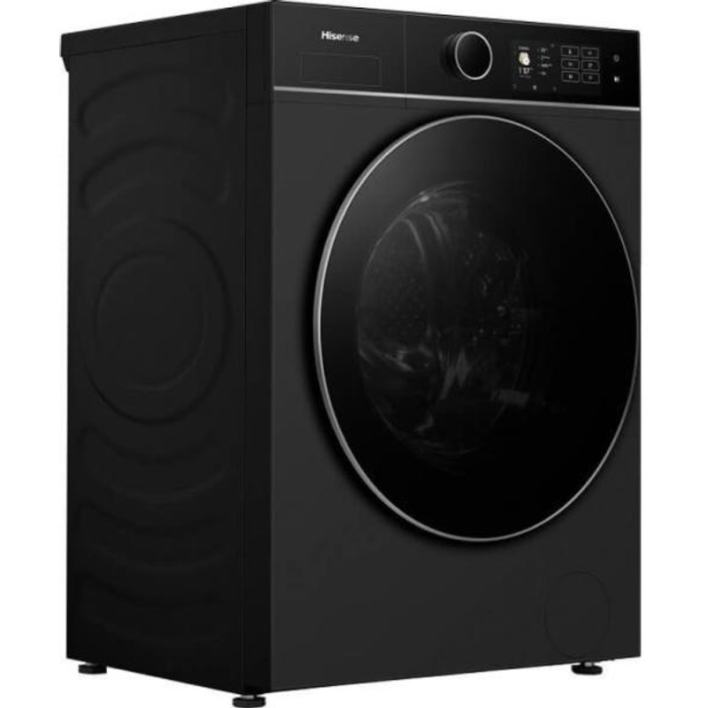 Hisense WF5i1045BBQ Mosógép, 10 kg / 63l, 1400 f, "A" , INVERTERES ,iPlay: színes TFT kijelző érintőgombokkal, ,15 perces gyorsprogram, AutoDose - automata mosószer adagoló, PowerWash 49' perc,, WIFI - ConnetLife képes, AddCloth - ruha hoz