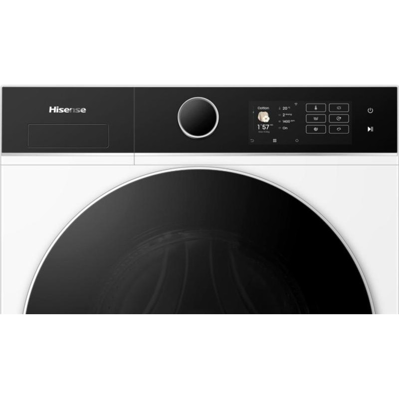 Hisense WF5i1045BWQ Mosógép, 10 kg / 63l, 1400 f, "A" , INVERTERES ,iPlay: színes TFT kijelző érintőgombokkal, 15 perces gyorsprogram, AutoDose - automata mosószer adagoló, PowerWash 49' perc, WIFI - ConnetLife képes, AddCloth - ruha hozz Hisense WF5i1045BWQ Mosógép, 10 kg / 63l, 1400 f, "A" , INVERTERES ,iPlay: színes TFT kijelző érintőgombokkal, 15 perces gyorsprogram, AutoDose - automata mosószer adagoló, PowerWash 49' perc, WIFI - ConnetLife képes, AddCloth - ruha hozz