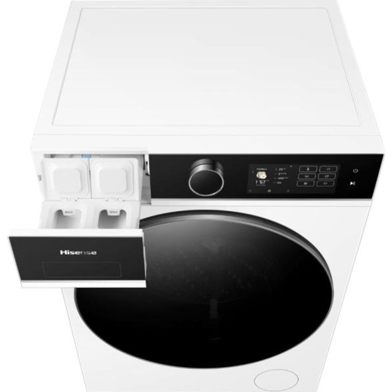 Hisense WF5i1045BWQ Mosógép, 10 kg / 63l, 1400 f, "A" , INVERTERES ,iPlay: színes TFT kijelző érintőgombokkal, 15 perces gyorsprogram, AutoDose - automata mosószer adagoló, PowerWash 49' perc, WIFI - ConnetLife képes, AddCloth - ruha hozz Hisense WF5i1045BWQ Mosógép, 10 kg / 63l, 1400 f, "A" , INVERTERES ,iPlay: színes TFT kijelző érintőgombokkal, 15 perces gyorsprogram, AutoDose - automata mosószer adagoló, PowerWash 49' perc, WIFI - ConnetLife képes, AddCloth - ruha hozz