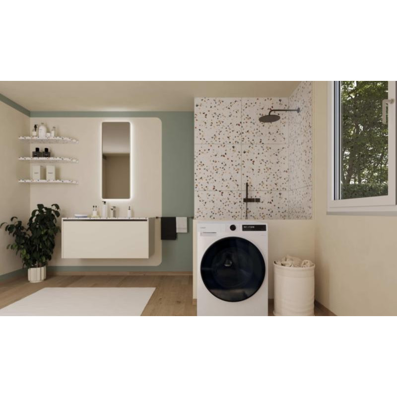 CANDY BWR 485SBL6-S Mosó- és szárítógép 8/5kg, Wifi, fehér, csak 46 cm mély