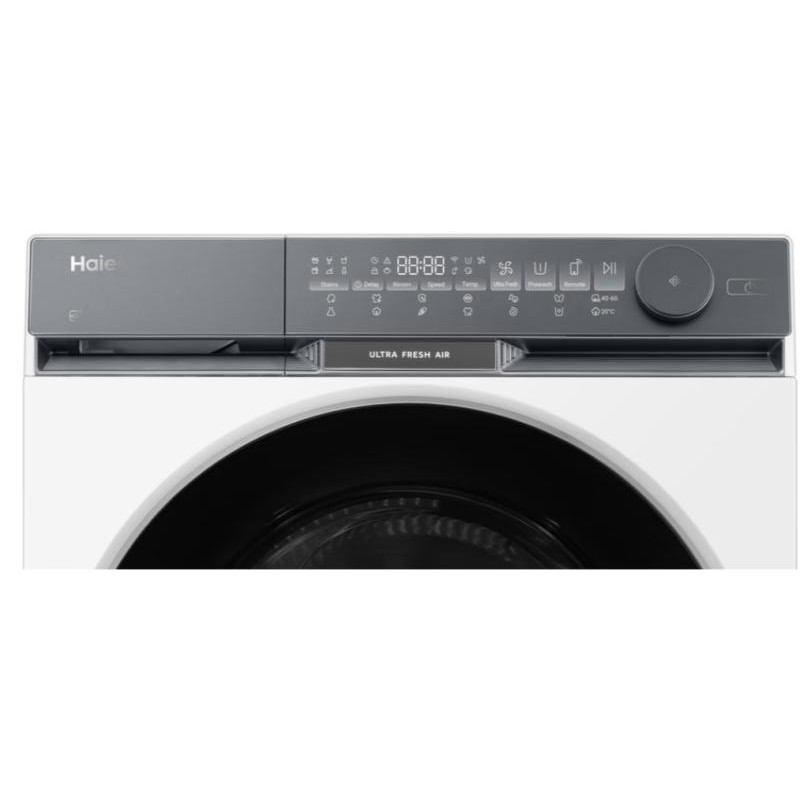 Haier HW100-B14387U1-S Szabadonálló elöltöltős mosógép, 10kg, 1400f, direct motion motor
