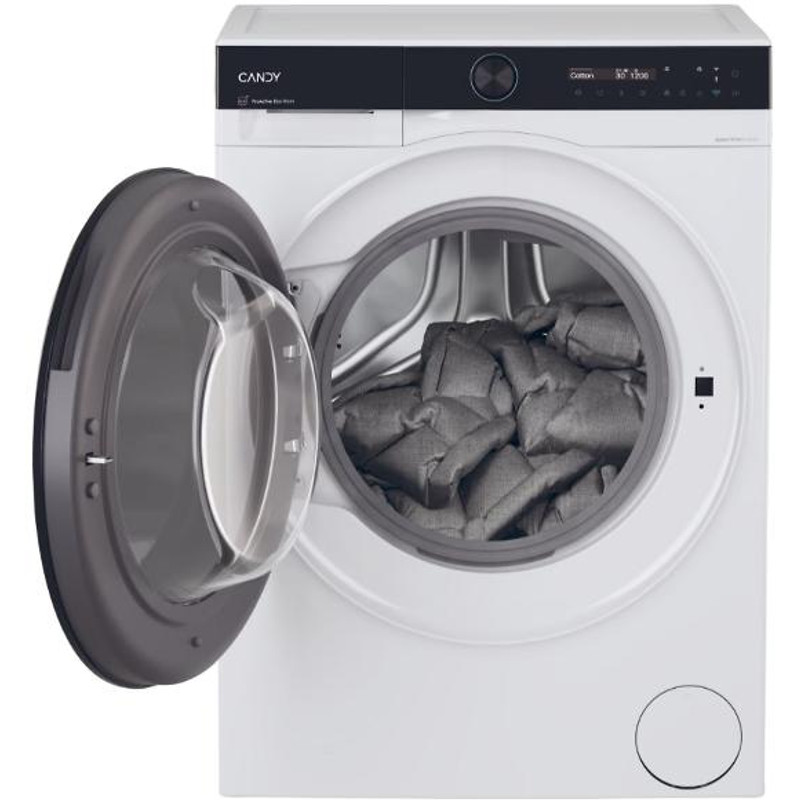 CANDY BS 411B9-S Elöltöltős mosógép 11 kg, WIFI, mix power system, fehér, inverter, 16 program